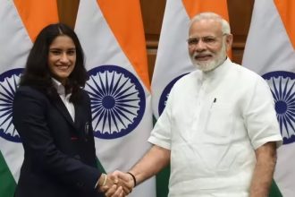 Indian wrestler gets support from PM Modi