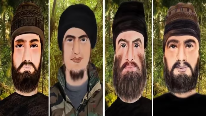 Jammu and Kashmir Police released sketches of 4 terrorists