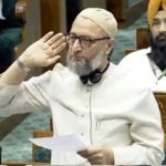 Owaisi getting angry against the Waqf Bill