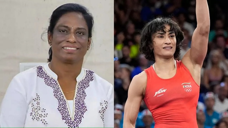 PT Usha-Vinesh Phogat