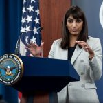 Pentagon Deputy Press Secretary Sabrina Singh