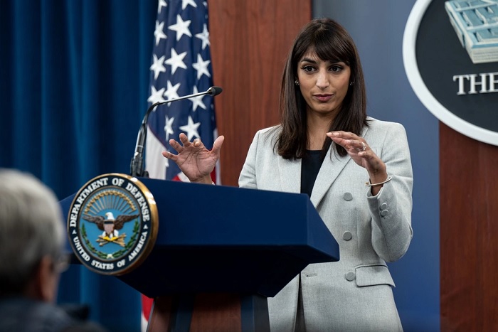 Pentagon Deputy Press Secretary Sabrina Singh