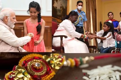 President Murmu PM Modi extend Raksha Bandhan greetings