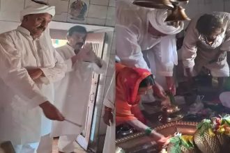 SP MP Afzal Ansari became a devotee of Shiva