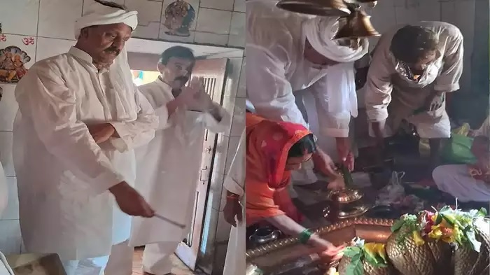 SP MP Afzal Ansari became a devotee of Shiva