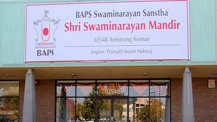 BAPS Hindu temple vandalized in California