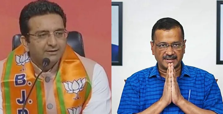 BJP leader Gaurav Bhatia arvind kejriwal