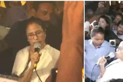 Chief Minister Mamata Banerjee reached the doctors' protest site