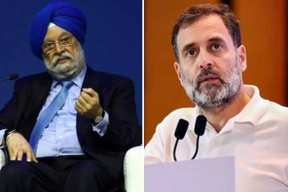 Hardeep Puri gets angry at Congress leader