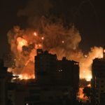 Israel airstrikes in Gaza at midnight