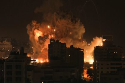 Israel airstrikes in Gaza at midnight