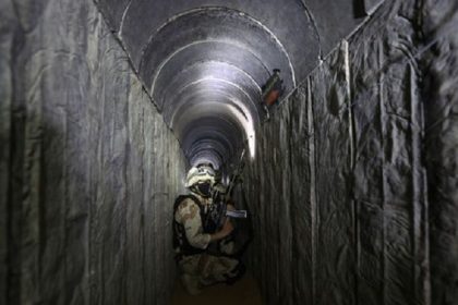 Israeli army found railway track in Gaza tunnel