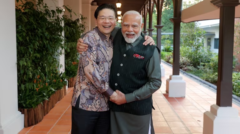 PM Modi in Singapore