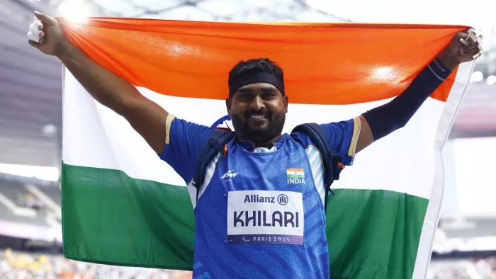 Sachin Khilari won silver in Paris Paralympics