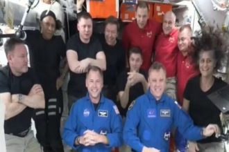 Sunita Williams looked happy when SpaceX Crew 9 reached space