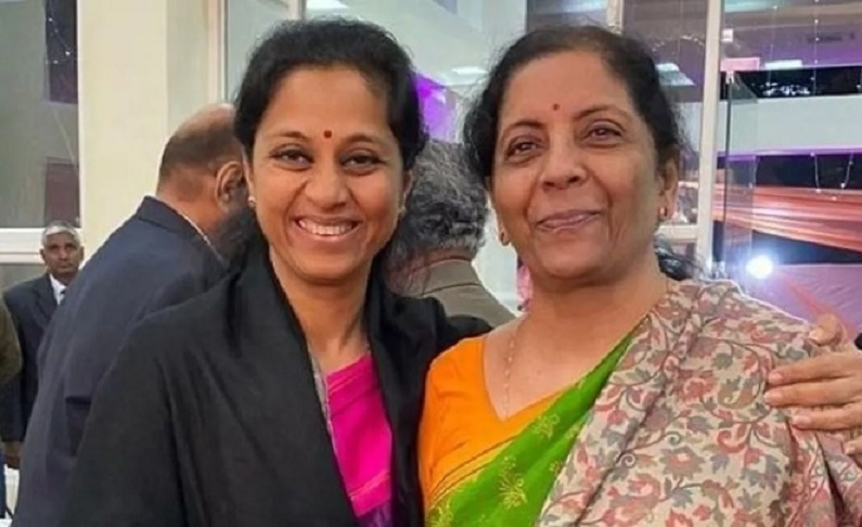 Supriya Sule on Nirmala Sitharaman