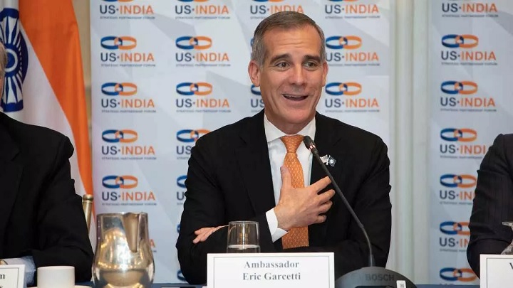 US Ambassador to India Eric Garcetti