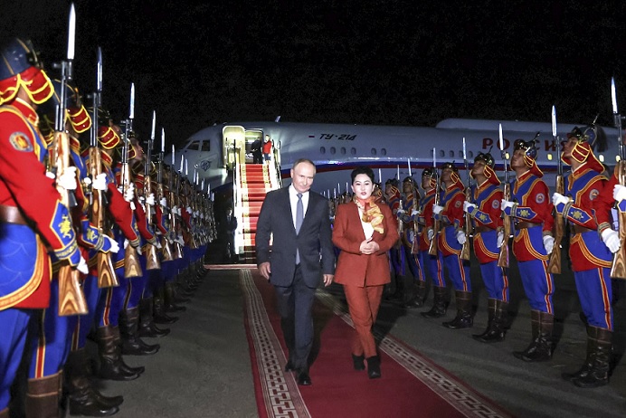 Vladimir Putin reached Mongolia bypassing the order of the International Criminal Court