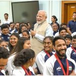 para athletes meeting with Prime Minister Modi