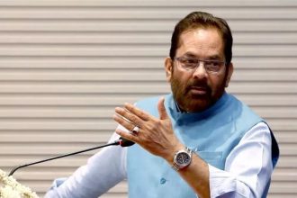 BJP leader Mukhtar Abbas Naqvi responded on the Bahraich encounter