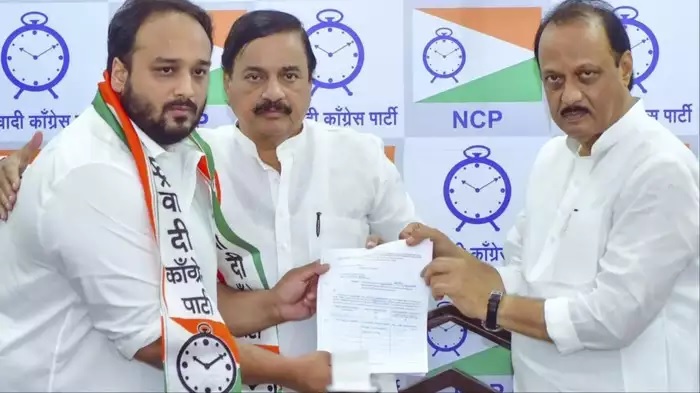 Baba Siddiqui's son Zeeshan joins Ajit Pawar's party