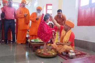 CM Yogi worshipped the mother power on Mahanavami