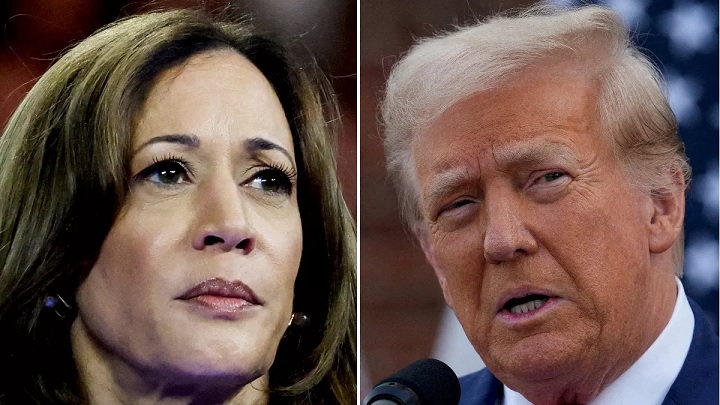 Donald Trump Kamala Harris