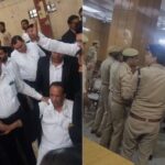 Ghaziabad police chased lawyers out of court