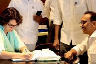 Priyanka Gandhi's show of strength after nomination from Wayanad