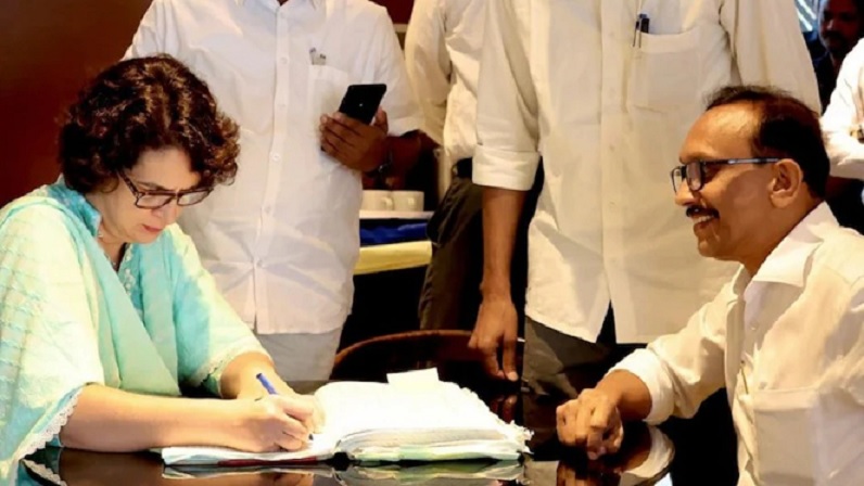 Priyanka Gandhi's show of strength after nomination from Wayanad