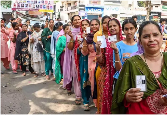 Voting continues for assembly elections in Haryana today