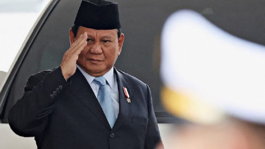 prabowo subianto became the president of indonesia