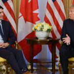 Canadian PM Trudeau left for Donald Trump's house