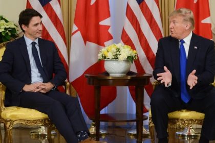 Canadian PM Trudeau left for Donald Trump's house