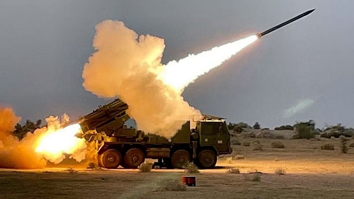 DRDO tested Pinaka rocket