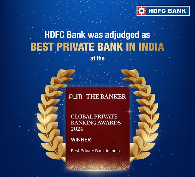 HDFC Bank adjudged 'Best Private Bank in India'