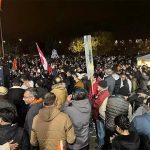 Hindus took to the streets to protest the attack in Canada