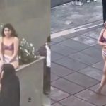 Iran Student strips to Underwear