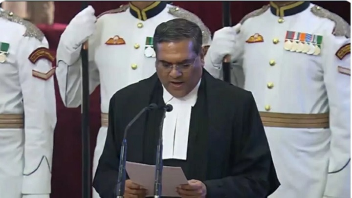 Justice Sanjeev Khanna became the 51st Chief Justice of the country