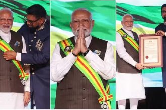 PM Modi awarded Guyana's highest civilian honour 'Order of Excellence'