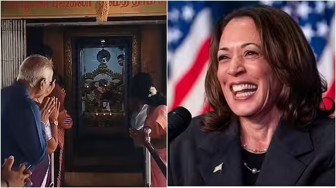 Prayers are being offered for Kamala Harris' victory in India too