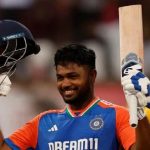 Sanju Samson scored a century in the first T20I against South Africa