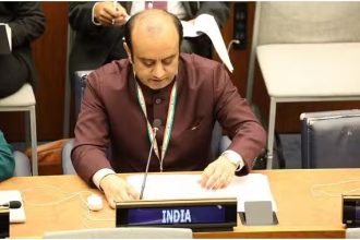 Sudhanshu Trivedi roared at the UN