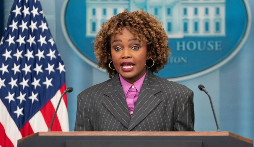 White House Press Secretary Karine Jean-Pierre