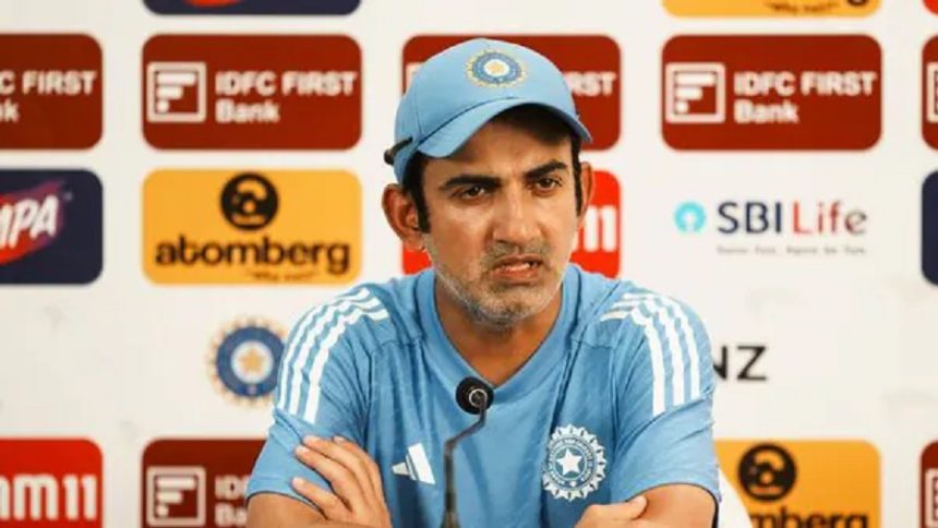 gautam gambhir press conference today