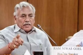 Delhi Assembly Speaker Ram Niwas Goyal will not contest elections