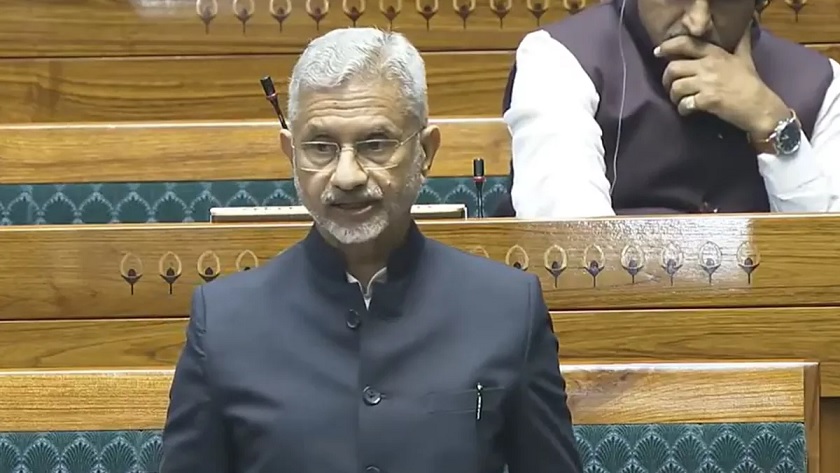 Jaishankar said in Lok Sabha