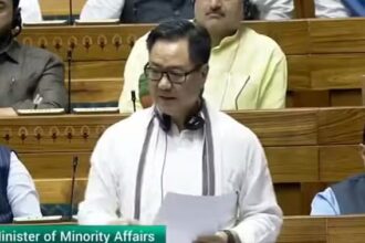 Kiren Rijiju said in Parliament