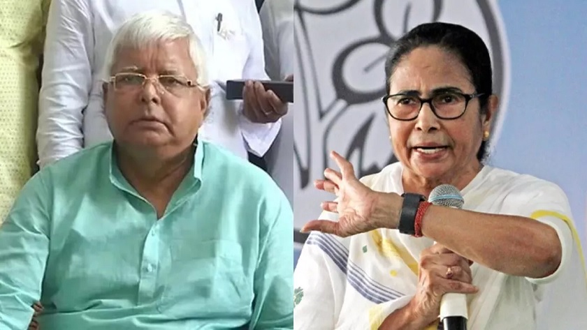 Lalu supports Mamata for I.N.D.I.A leader