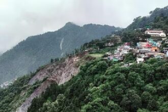 Nainital is facing a huge threat of landslide